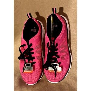 Danskin Girls Size 4 Pink Mesh Memory Foam Athletic Shoes Tennis Trainers Unused